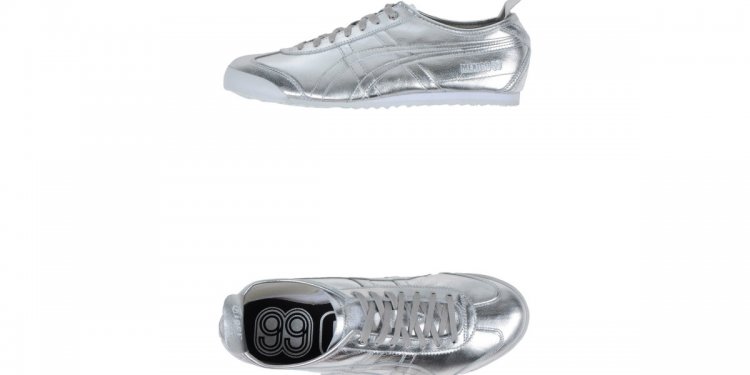 Silver Onitsuka Tiger