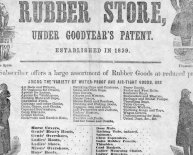 Charles Goodyear, Vulcanized rubber