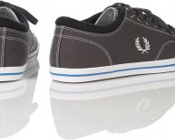 Fred Perry Leather Plimsolls